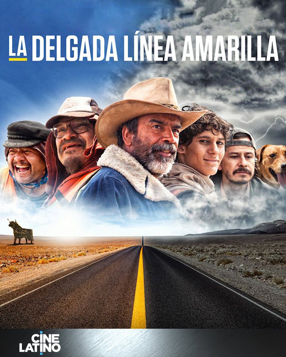 La película es 🎬 “La delgada línea amarilla” 📺 Por Cinelatino USA 🗓️ Domingo 12 de Abril ⏰ 11 pm ET | 8 PT. 
⭐ Con Damián Alcázar, Joaquín Cosío, Silverio Palacios.
<a href="/DamianAIcazar/">Damián Alcázar</a>

Para vernos: cinelatino.com/#logo-content

#CinelatinoUSA #ladelgadalineaamarilla
