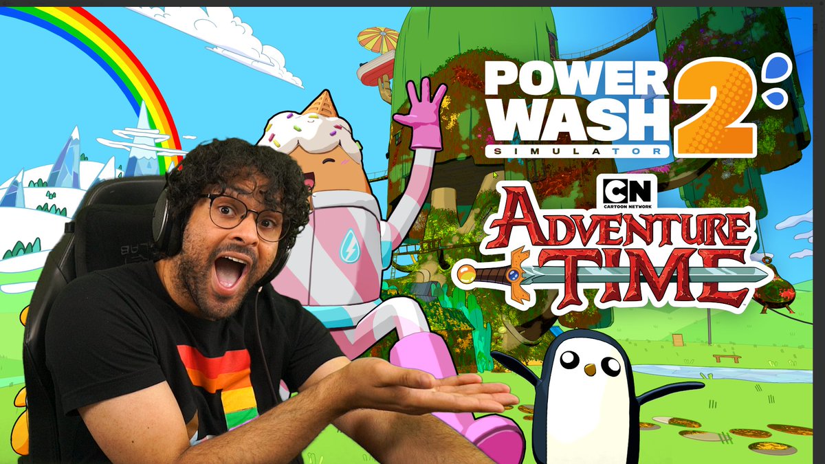 thormungandr's tweet image. Adventure time awaits! The good peeps over from @FuturLab @DeadGoodMedia sent us a key for the brand new Adventure Time DLC.

Come and join your friends as they powerwash distant lands!

twitch.tv/thormungandr

#ad #gifted key