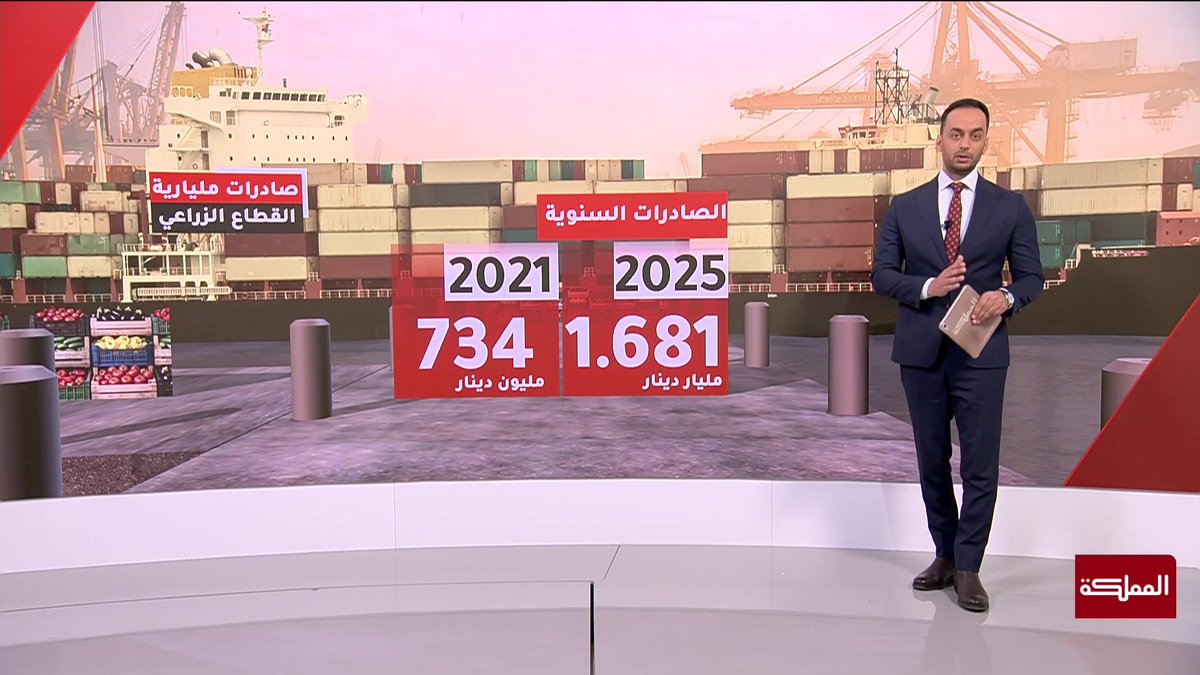 الصادرات الزراعية الأردنية تصل إلى 6 مليارات دينار بين عامي 2021 و2025 #الأردن 