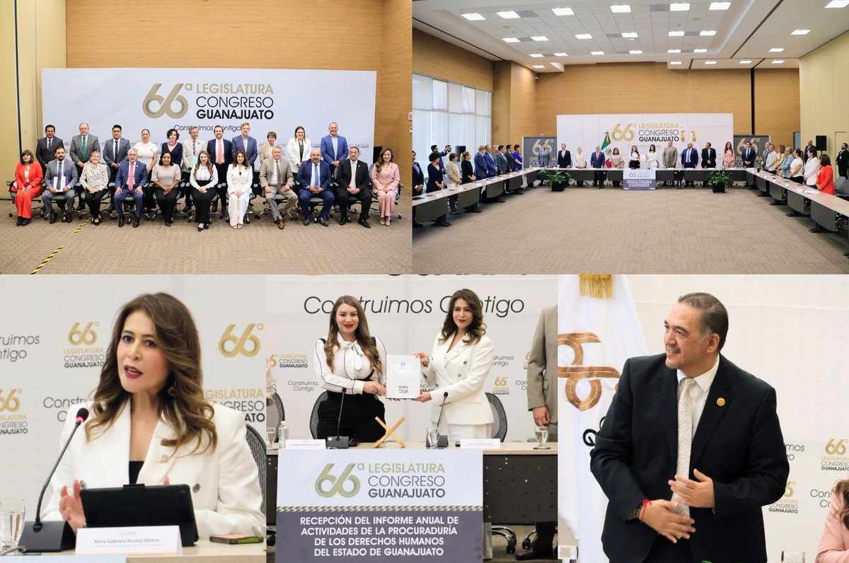 Recibimos a la Mstra. <a href="/KarlaAlcarazOl1/">Karla Alcaraz Olvera</a> para la recepción del informe anual de actividades de la <a href="/PRODHEG/">PRODHEG</a>

Este informe no solo nos permite evaluar avances y desafíos, sino que también nos compromete a redoblar esfuerzos para garantizar, proteger y promover los derechos humanos en