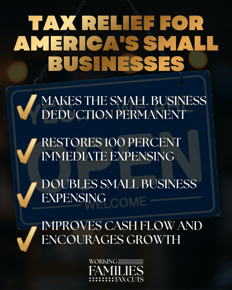 Image for the Tweet beginning: America’s small businesses power our