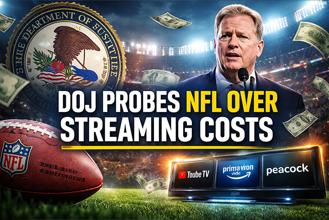 WorldCupQualCAF's tweet photo. Justice Department Investigates NFL Over Rising Streaming Costs and Antitrust Concerns

🌐>🔐>✅>👉 https://t.co/Zq7xFC14KN

🌐>🔐>✅>👉 https://t.co/Zq7xFC14KN

🌐>🔐>✅>👉 https://t.co/Zq7xFC14KN https://t.co/OjVRH0LARM