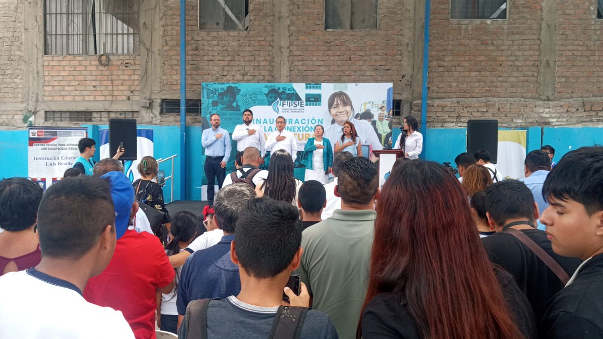 Ugel4's tweet photo. #Comas | 🔵 Inauguran 7 puntos de gas natural en la I.E. “Luis Braille”, mejorando servicios educativos para estudiantes con discapacidad visual gracias al FISE

#EsNoticiaAhora #UGEL04 #FISE https://t.co/aV9jFqW2jX