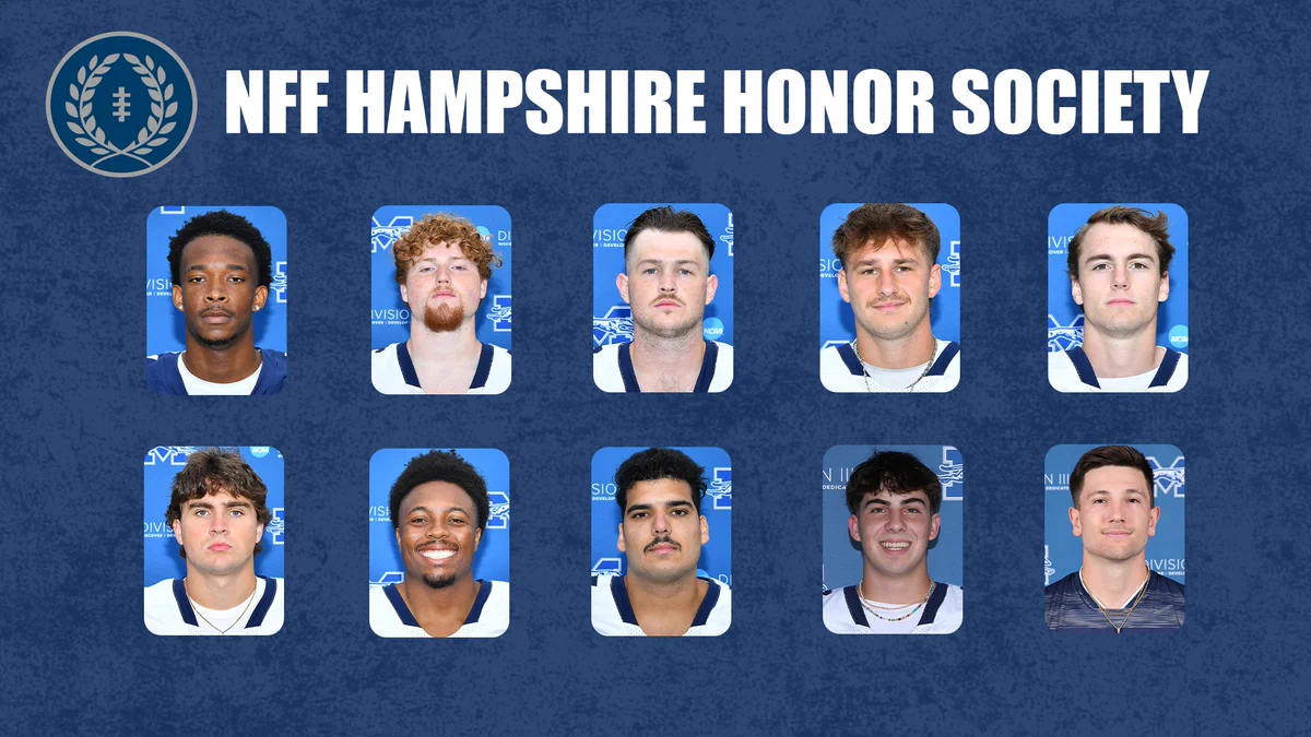 Headshots of Moravian Hampshire Honor Society honorees.