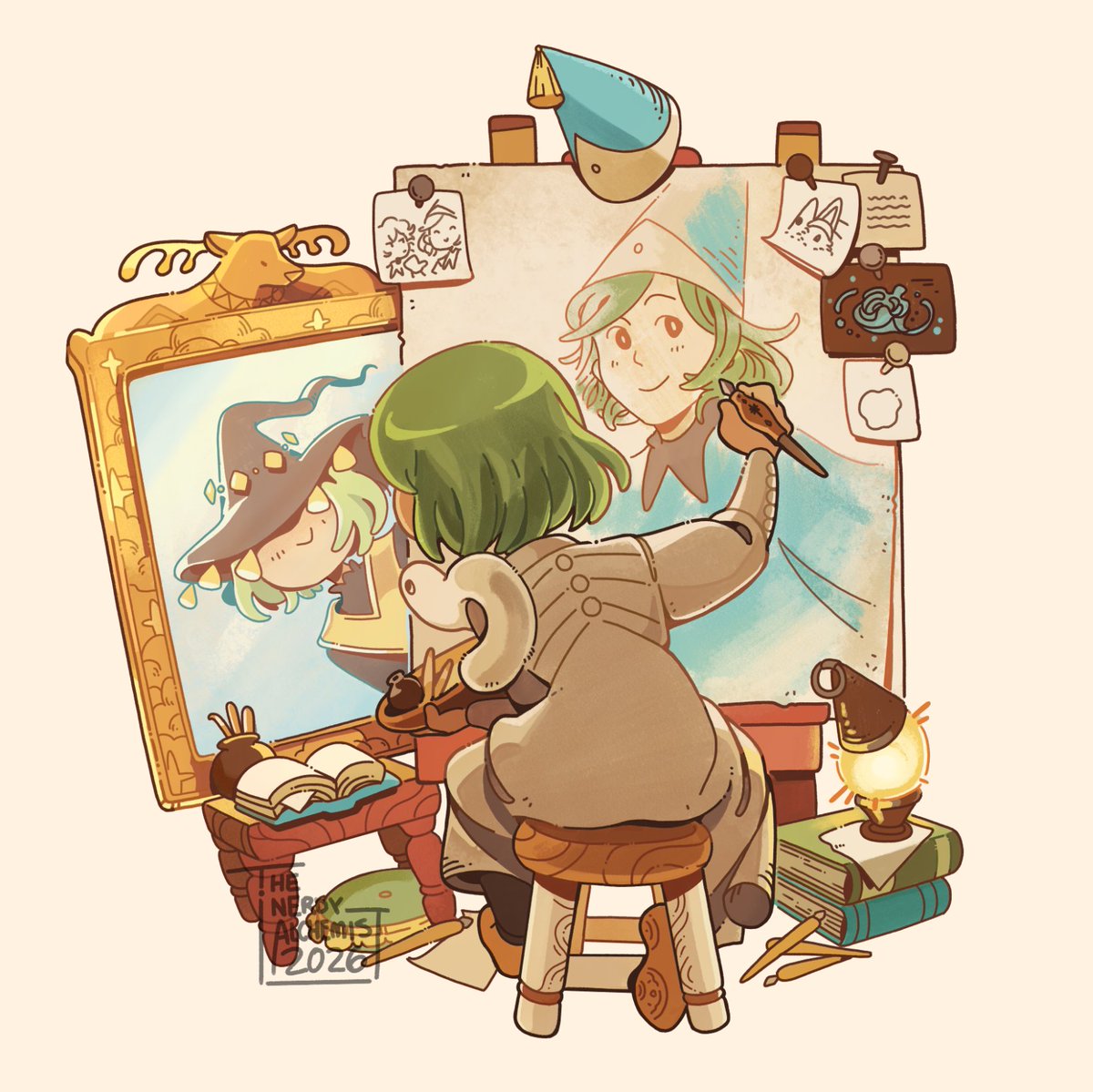 Abi 🎨 TheNerdyAlchemist tweet media