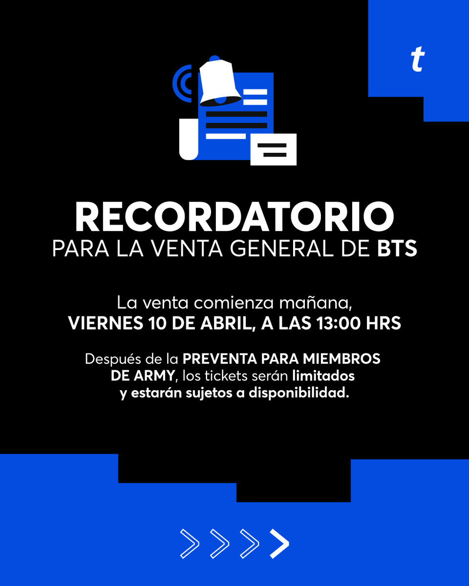 Ticketmaster Chile tweet media