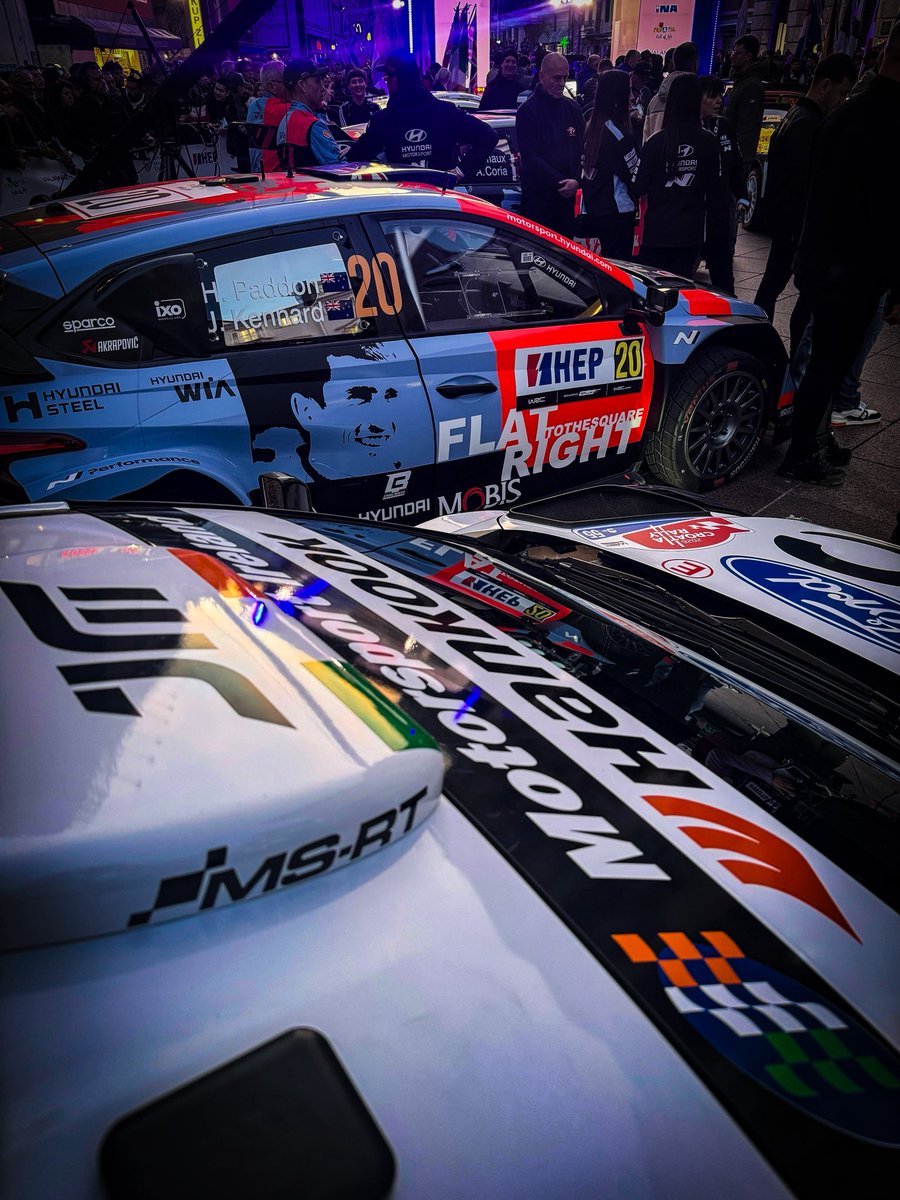 JoshMcErlean5's tweet photo. 💚🤍🧡 The big man watching over us all this weekend.
Great gesture by @HMSGOfficial 🫡
No matter the team colours - he’s always in our thoughts.
#CB42 #MIRallyAcademy ##WRC #JM55 https://t.co/Q9WIIICtTa