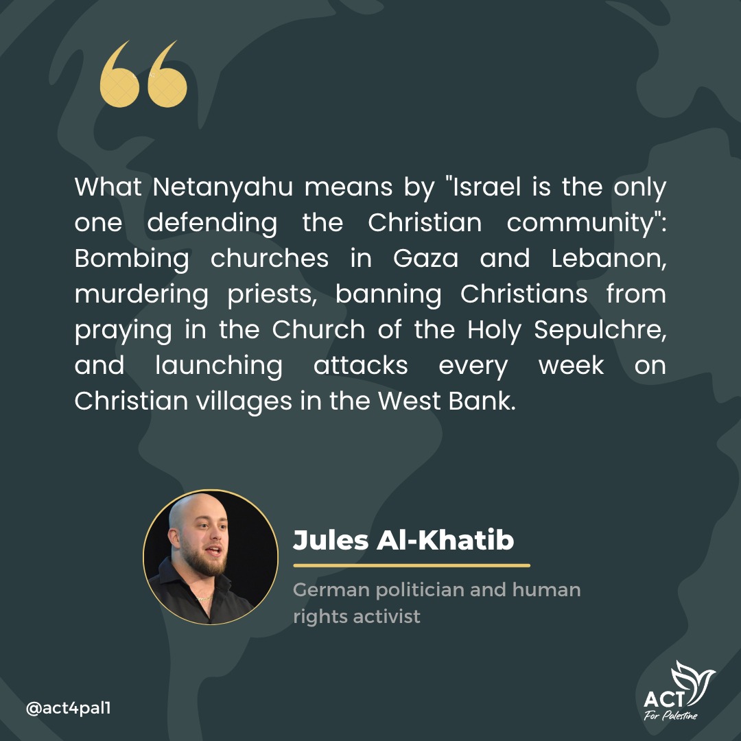 ACT 4 PALESTINE 🇵🇸 tweet media