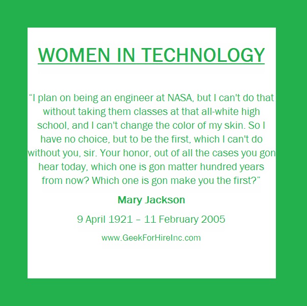 Celebrating the birthday of #MaryJackson, one of the first women at #NASA. 🚀 🌌  #WomenInTechnology #WomenWhoCode #GirlsWhoCode #WomenInScience #STEM #WomenInSTEM #WomenScientists #WomenInTech #WIT #ComputerWomen