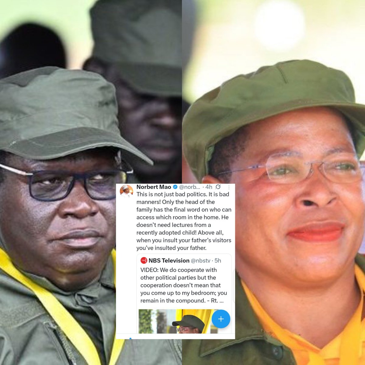 🚨 Political clash erupts: Norbert Mao (DP president) slams Anita Among over her Kyankwanzi NRM retreat remarks.

Among likened opposition–NRM cooperation to staying in a “compound,” warning allies not to enter the “bedroom,” especially on the Speakership.