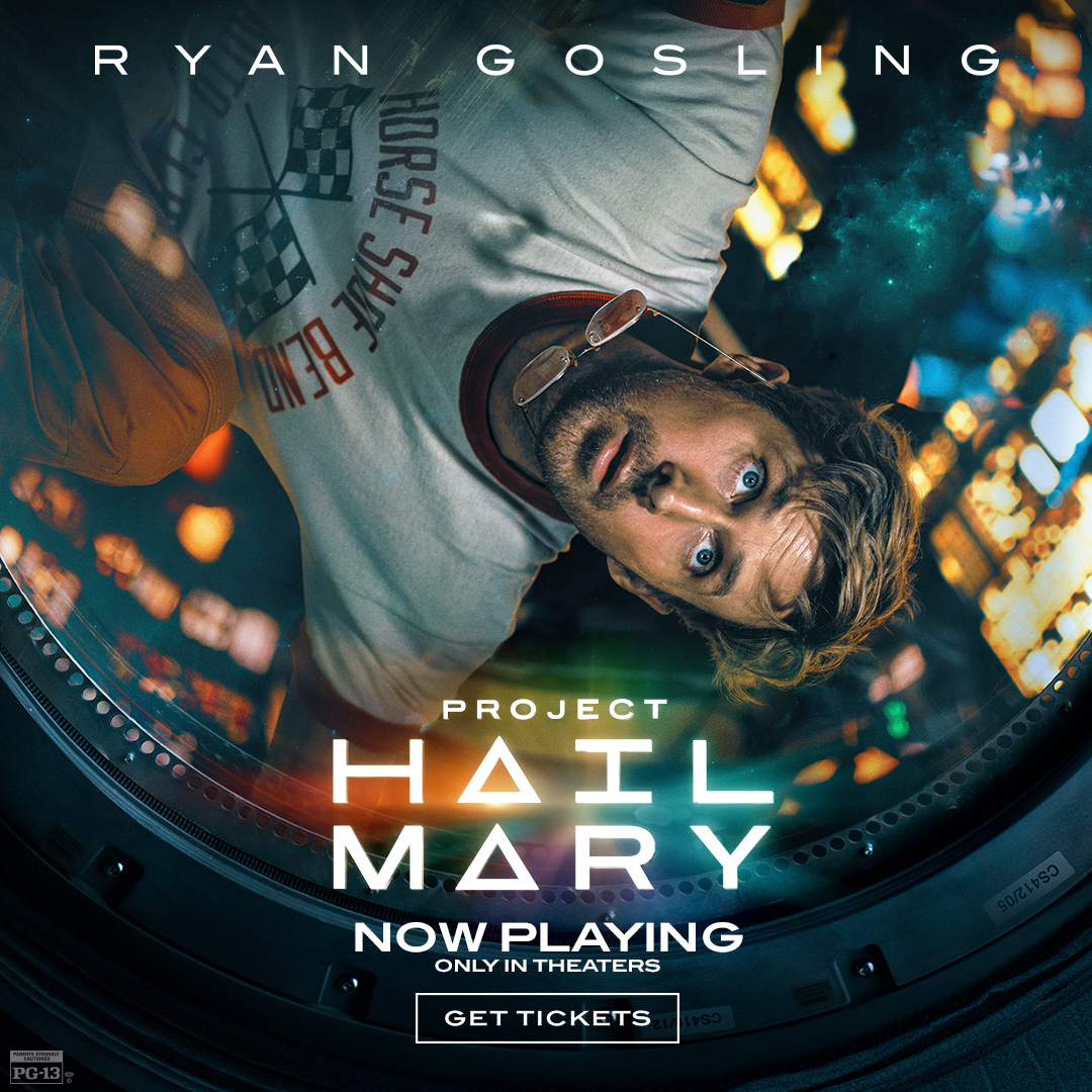 Ryan Gosling in "Project Hail Mary" is NOW PLAYING at The Lumina Theater!
GET TICKETS: lumina.carolinacinemas.com/movie/project-…