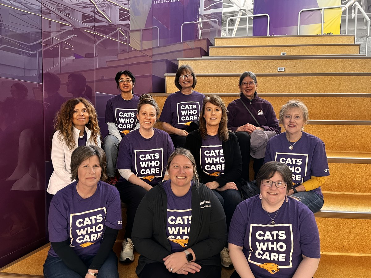 COE_UNI's tweet photo. The Day of Service was a great success, as this special day served communities -- on and off campus -- while honoring 150 years of service as we celebrate the Sesquicentennial! Thanks to all who participated on behalf of @COE_UNI! #CatsWhoCare #UNI150 https://t.co/ShP9jvDe1K