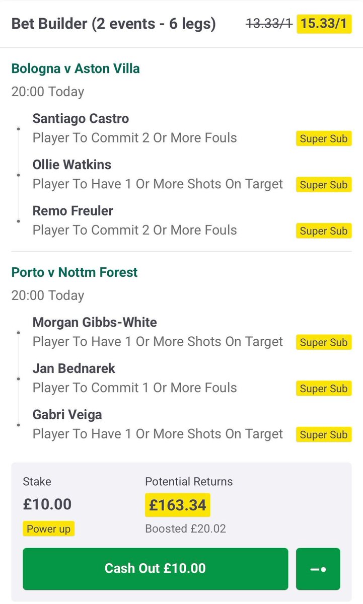 Footy Accumulators tweet media