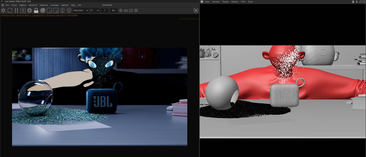 sun_mitwa's tweet photo. Work in progress. JBL Go 4 personal project, coming together in Cinema 4D.
exploring toon in real scenes.
#WIP #cinema4d #octane #otoy #jblgo4 ㅤ
@OTOY @Maxon_Cinema4D https://t.co/X0ONmsgRJc