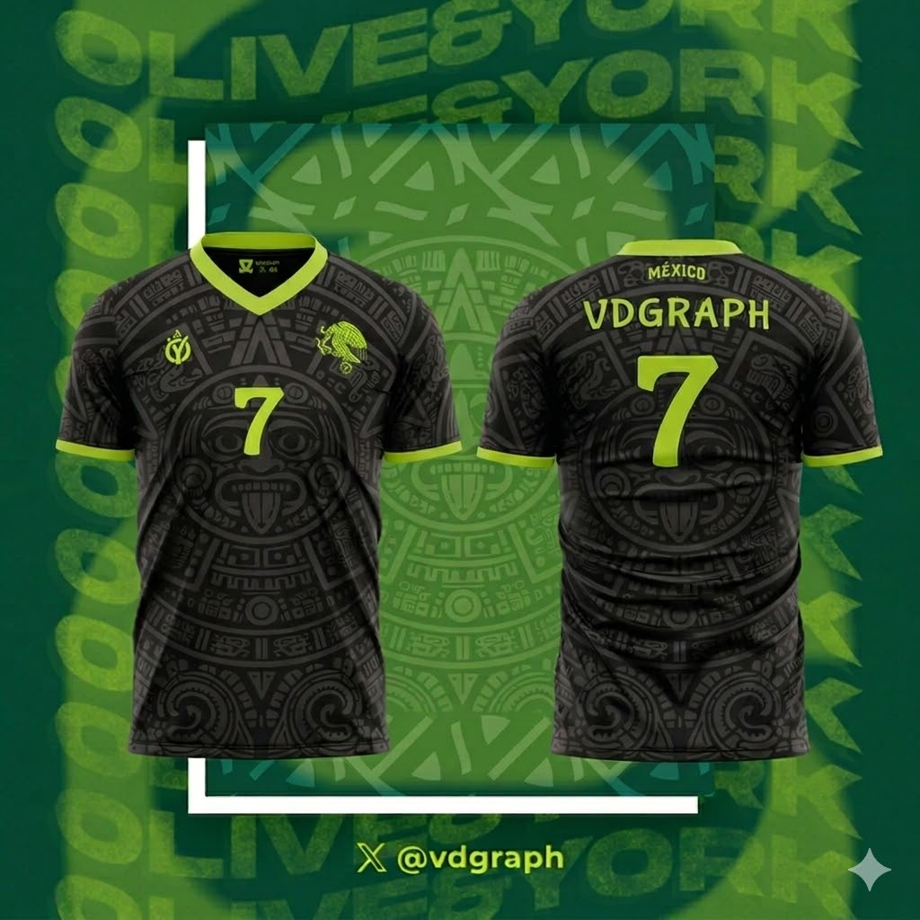 olive_york's tweet photo. The '98 aesthetic is back! 🇲🇽

👀These eye-catching Mexico kits were designed by freelance designer vdgraph. 

Whether you're after the kit or FIFA scarfs, our World Cup collection has you covered for the upcoming festivities. 

The party is almost here! 

https://t.co/K4yId0C9cV https://t.co/dR2GDOn1TX