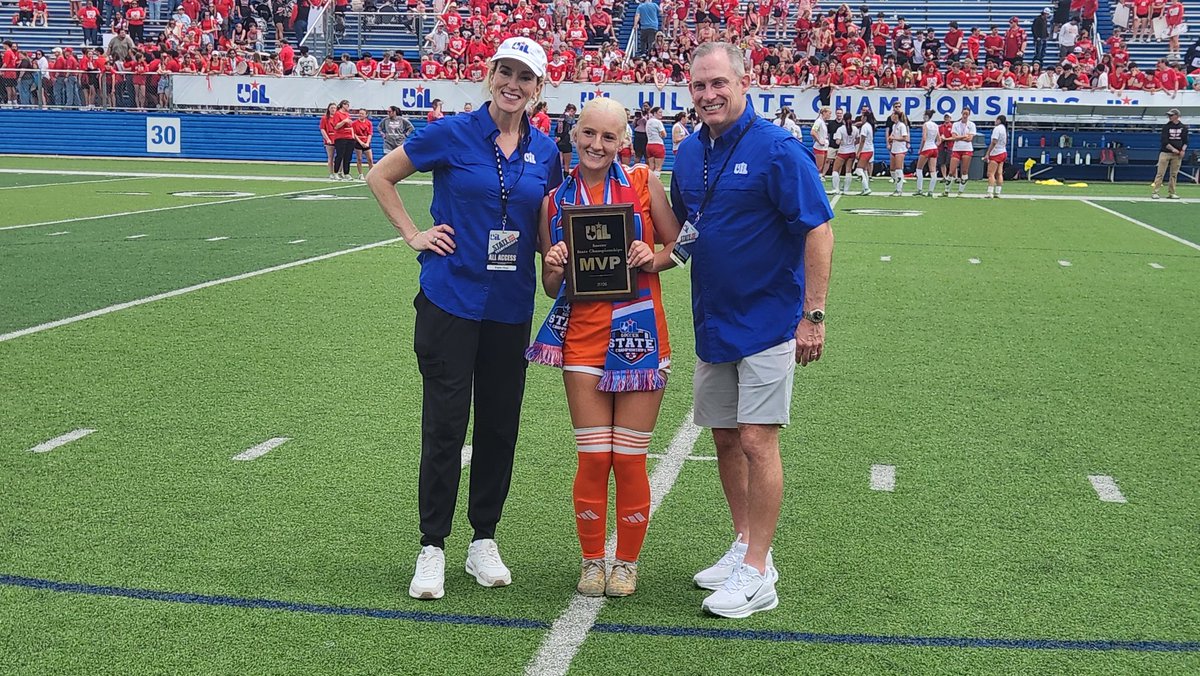 Happy times for <a href="/CelinaSoccer/">Celina Lady Bobcats Soccer</a>, who closes out their run in 4A with a 5th consecutive state championship. And for the second year in a row, it includes a state tournament MVP honor for Ryleigh Stifflemire.