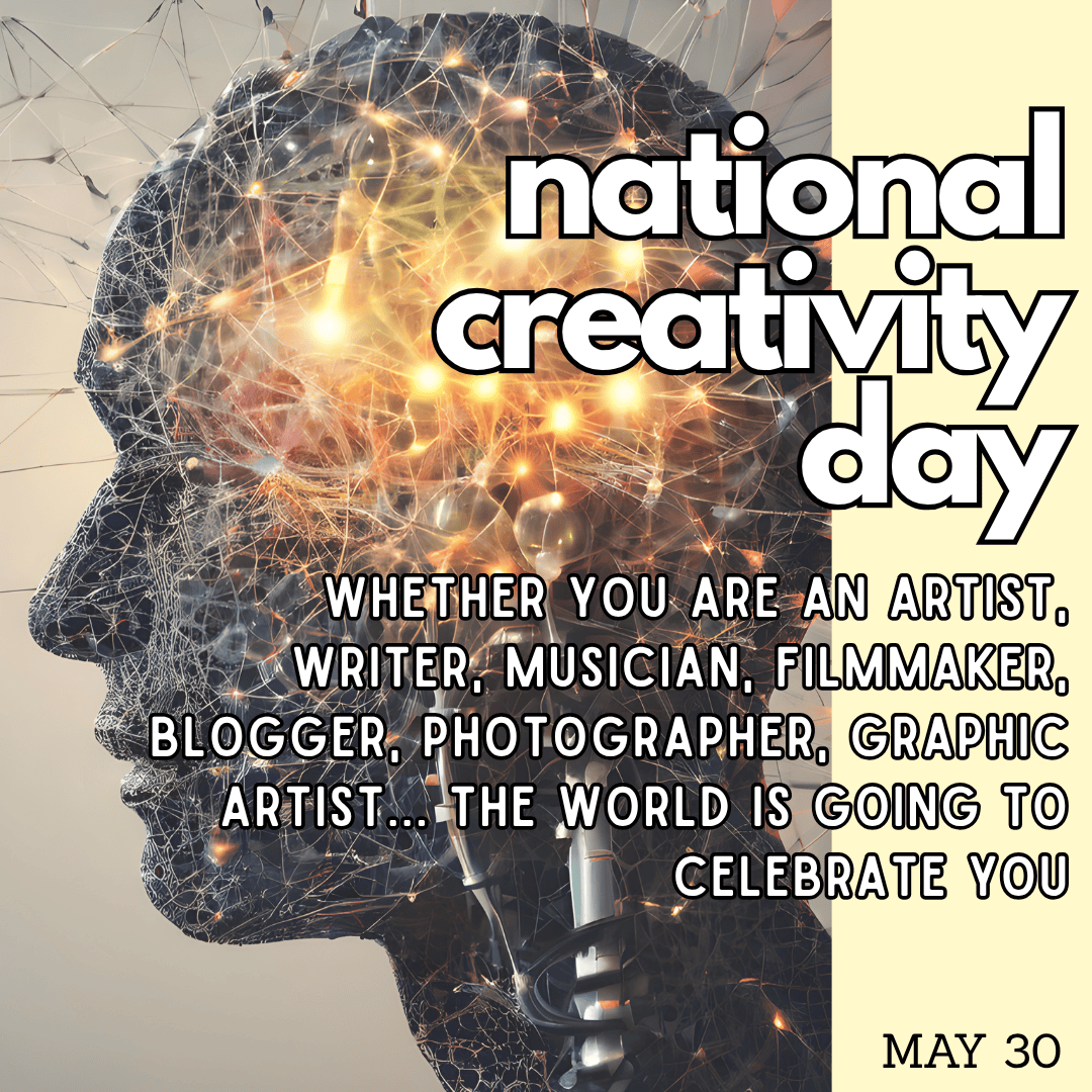 CelebrateNDC's tweet photo. Tomorrow, May 30: Tap into your inner artist π§βπ¨
#NationalDayCalendar #CelebrateEveryDay #CelebrationNation https://t.co/iqnz6ZR8Us