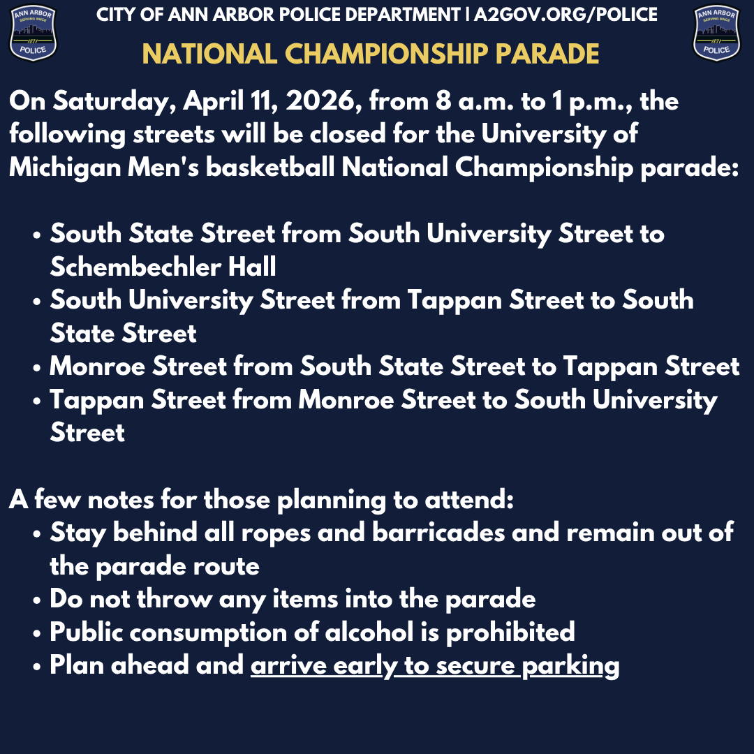 Ann Arbor Police tweet media