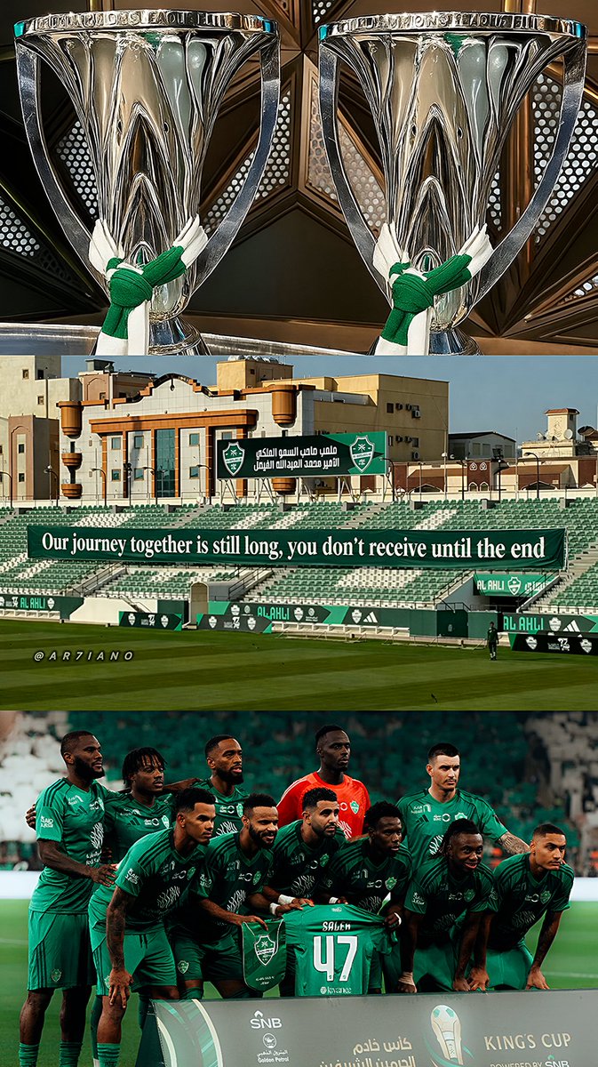 AR7IANO's tweet photo. رحلتنا معًا لا تزال طويلة، ولن تنال إلا في النهاية!

OUR JOURNEY TOGETHER IS STILL LONG, YOU DON’T RECEIVE UNTIL THE END 💚✊🏻

@ivantoney24 @ibanez41oficial @enzo @Merihdemiral @edou_mendy_ @Mahrez22 @w_galeno90 

 #RevengeInElite https://t.co/bLBVSQ77Ab