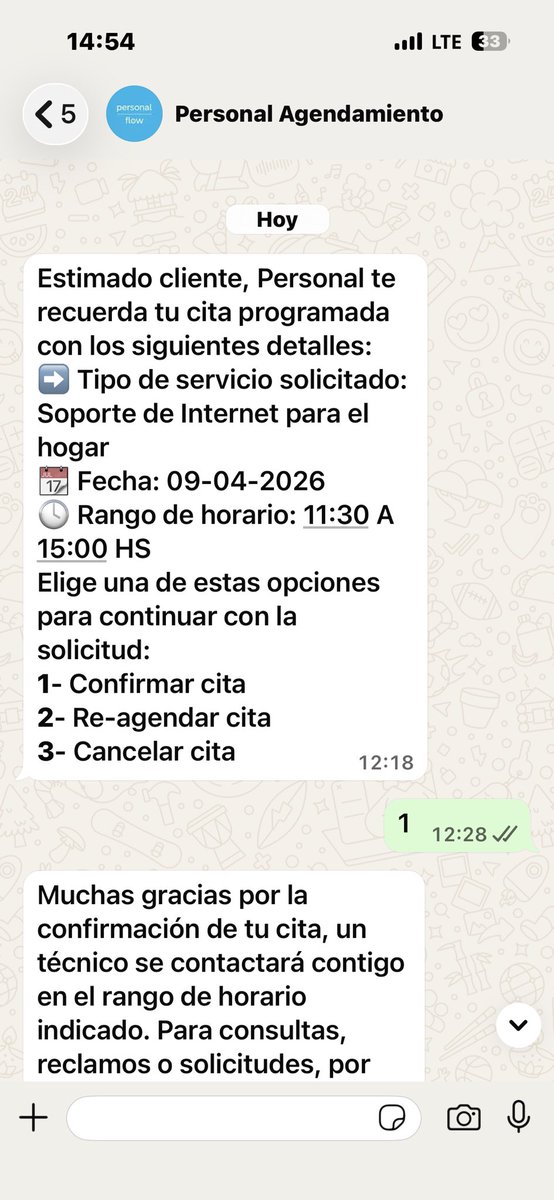 Desde el martes sin Internet por corte de fibra óptica. 
Tres órdenes de trabajo
Dos días perdidos 
Y <a href="/personalpy/">Personal Paraguay</a> sigue burlándose pidiendo que confirme algo que NUNCA SUCEDERÁ