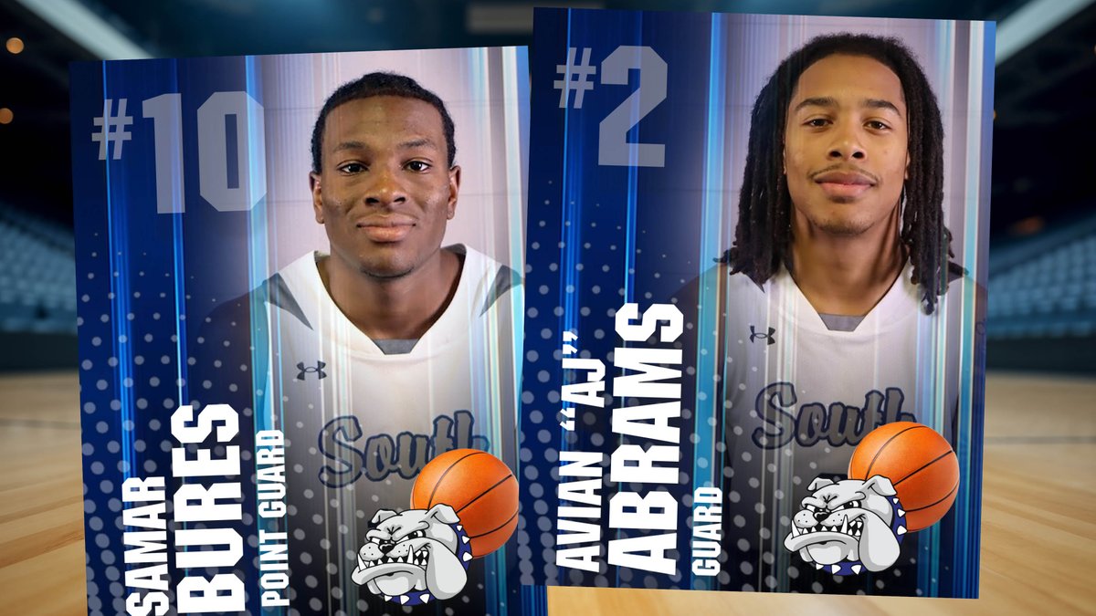 South_Suburban's tweet photo. 🏀 SSC HOOPS NEWS: AJ Abrams (1st Team) &amp; Samar Bures (3rd Team) named NJCAA DII All-Americans! 🏆

Both 1,000-pt scorers lead an elite legacy—Coach Pigatti has now coached 21 All-Americans in 20 seasons at SSC! 🐾

#BulldogPride #ThisIsSuccess #NJCAA https://t.co/oZQTp2s3dl