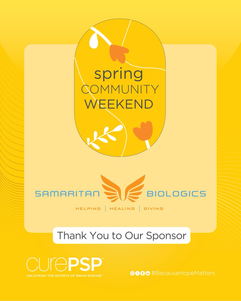CurePSP tweet media