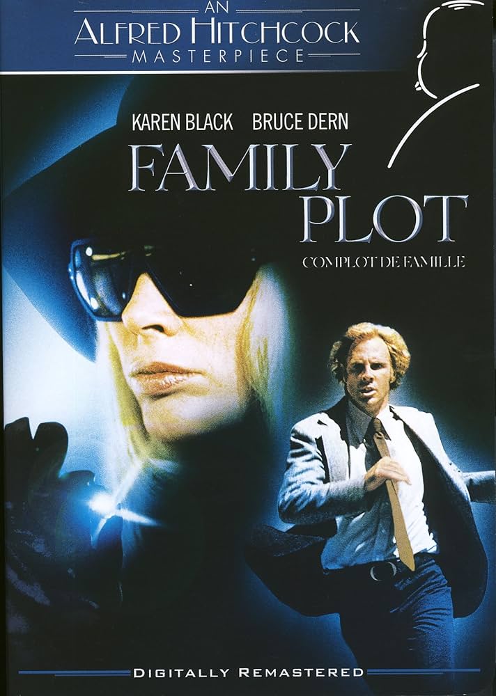 CCVideodotcom's tweet image. Alfred Hitchcock's "Family Plot," starring Karen Black and Bruce Dern,  was released today in 1976. It was Hitch's final film. bit.ly/CCVFamilyPlot

#FamilyPlot #Hitchcock #CCVideo