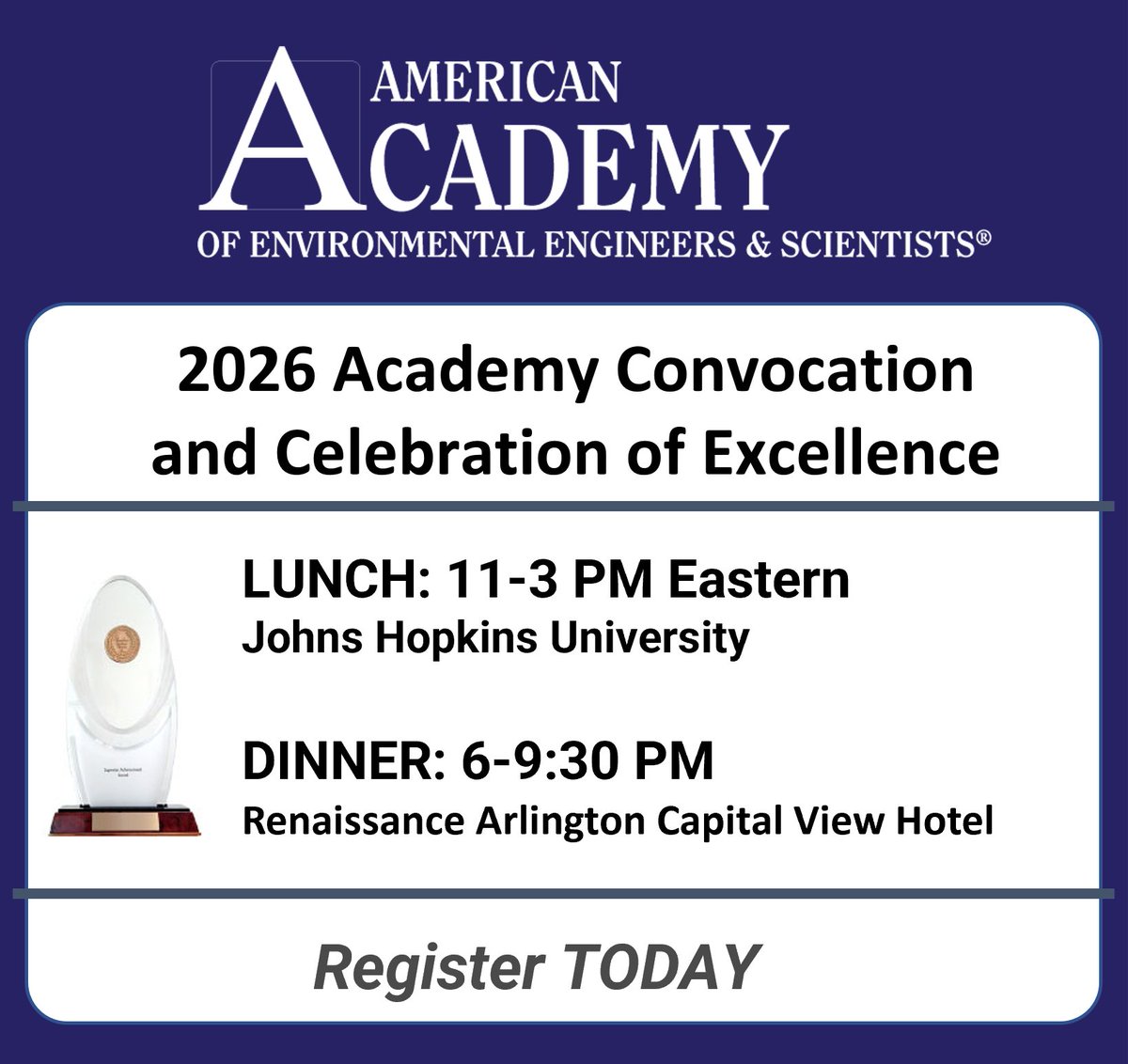 Academy of Environmental Engineers & Scientists tweet media