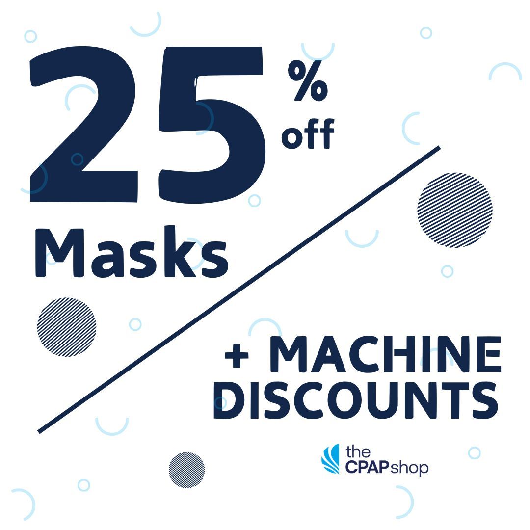 Upgrade your CPAP setup and save! 🎉 Get 25% off masks and machine discounts (Resmed excluded) with code MASKS26. Shop now 👉 thecpapshop.com/newsletter/mas…