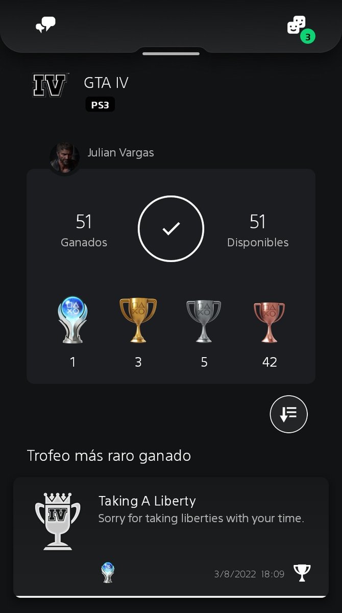 lancho1306's tweet photo. @NotiPlay_ El de GTA IV, no por difícil sino por tedioso y porque no había mucha gente para hacerlo https://t.co/j1wxoKEgRW