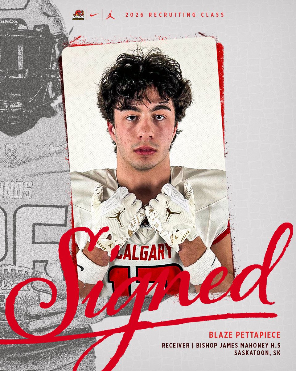 Dinos_Football's tweet photo. Officially a Dino 🖊️📜

Welcome to the Badlands, @bpetts17  

#GoDinos https://t.co/yikRqPbRcu