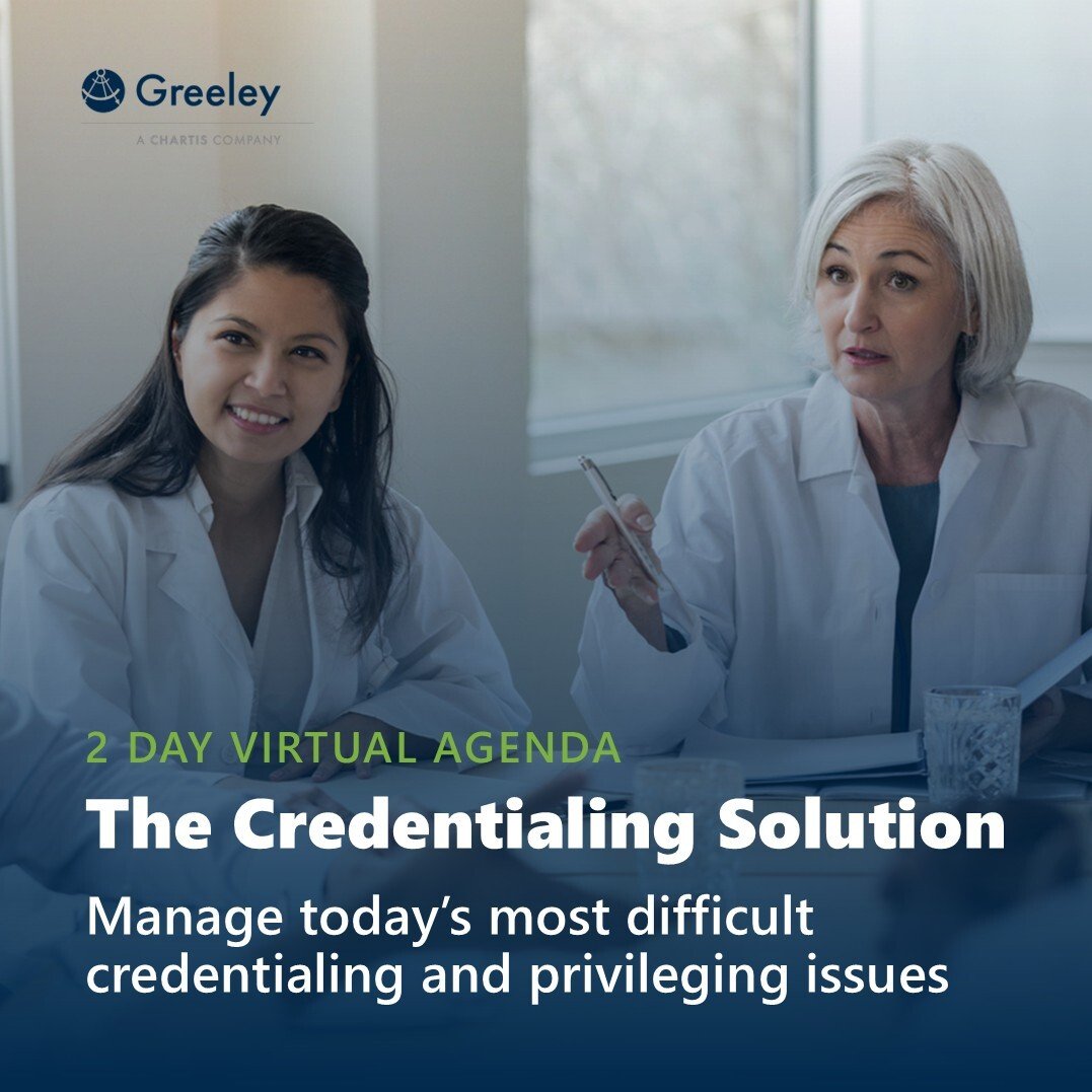 Designing a credentialing and privileging program that checks all the boxes is no easy feat. It has to protect patients, remain fair to clinicians, and stay compliant with ever-changing regulatory requirements.

Join us to get the skills you need to lead: hubs.ly/Q04bd4vs0