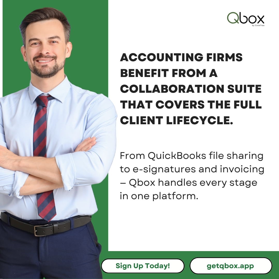 Modern accountants are upgrading to accounting software that streamlines the entire client lifecycle, eliminates tool overload, and drives faster turnaround times.

Try Qbox: hubs.li/Q04b8Hll0

#Accountants #AccountingSoftware #CPA #AccountingFirm #CloudAccounting