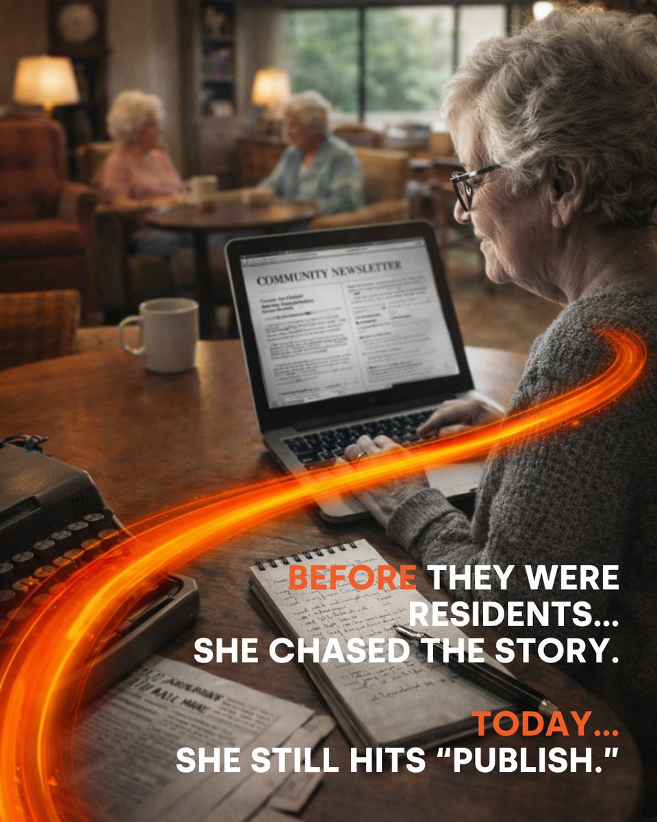 allbridge's tweet image. Her curiosity didn’t retire. It just went digital. When technology is intuitive + reliable, residents stay connected to what they love, teams stay focused on care. Senior Living Technology Readiness Checklist.
📋hubs.li/Q048S4mH0 #SeniorLiving  #SeniorLivingOperators