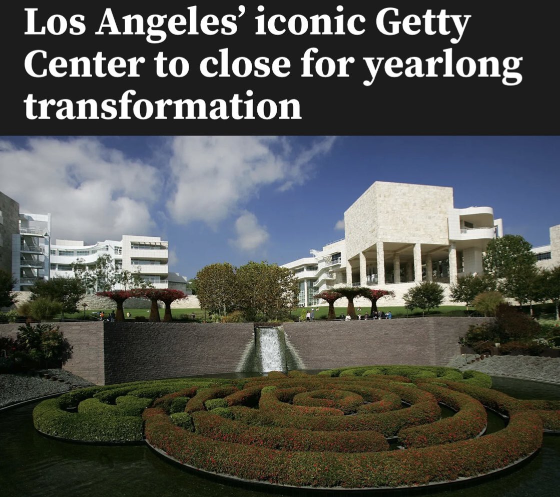 The Children Under the Getty Museum tweet media