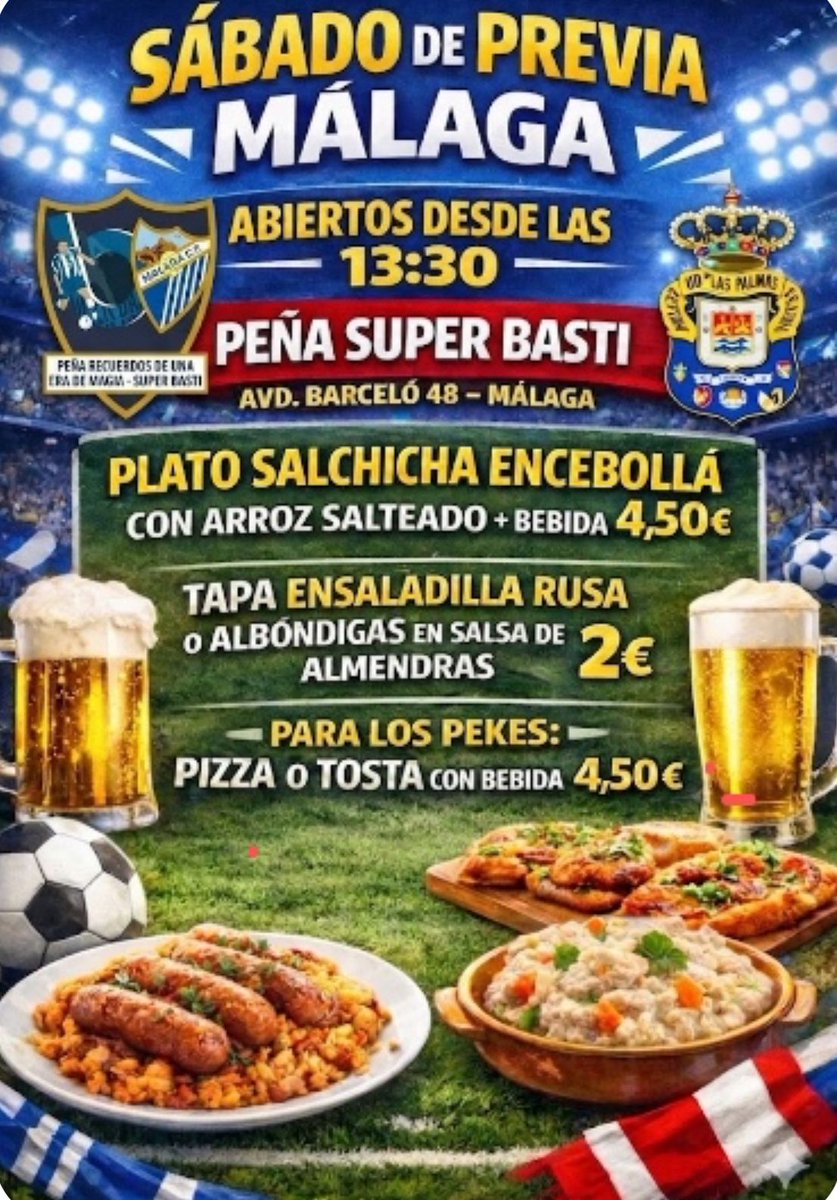 PEÑA MALAGUISTA SUPERBASTI tweet media