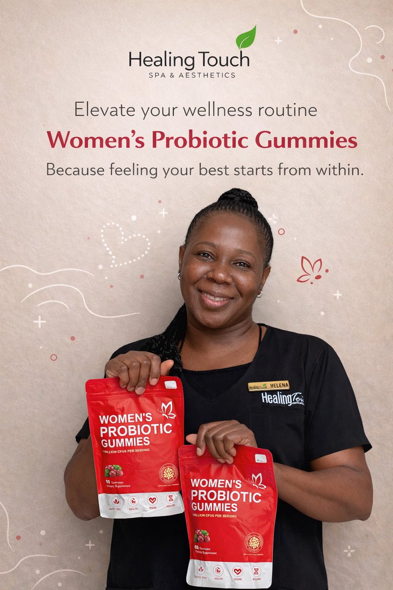 Feel fresh, balanced &amp; confident every day 💖🍒

Cranberry Women’s Probiotic Gummies ✨
✔ Supports feminine health
✔ Helps maintain pH balance
✔ Promotes gut &amp; digestive health
✔ Boosts good bacteria

No capsules. Just sweet gummies 😍

60 gummies | Take 2 daily
N$300 💕