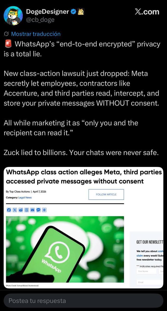 ODG_Mx's tweet image. 📰 Mejor estas #Apps:

- iMessage
- Telegram 
- X Chat (Dentro de X)
- Signal 
- Sessions 

#ODGmx #Locución #Voiceover #Locutores