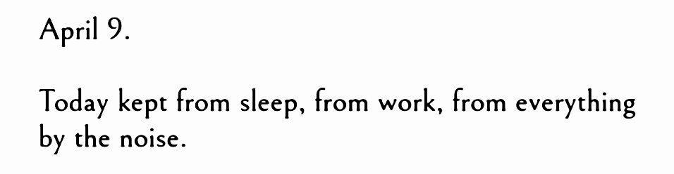 - Franz Kafka, The Diaries of Franz Kafka