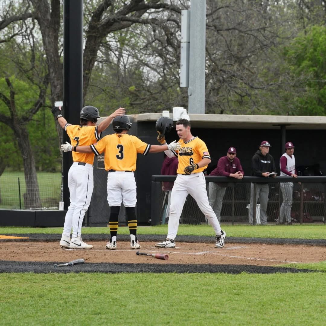 HankBradley5's tweet photo. The Bradley boys were hitting 💣s last week, which concluded with the final @LoneStarConf ⚾️ “Sibling Series.”@cuaggieathletic @baseball_oc https://t.co/ntNykXwEkh