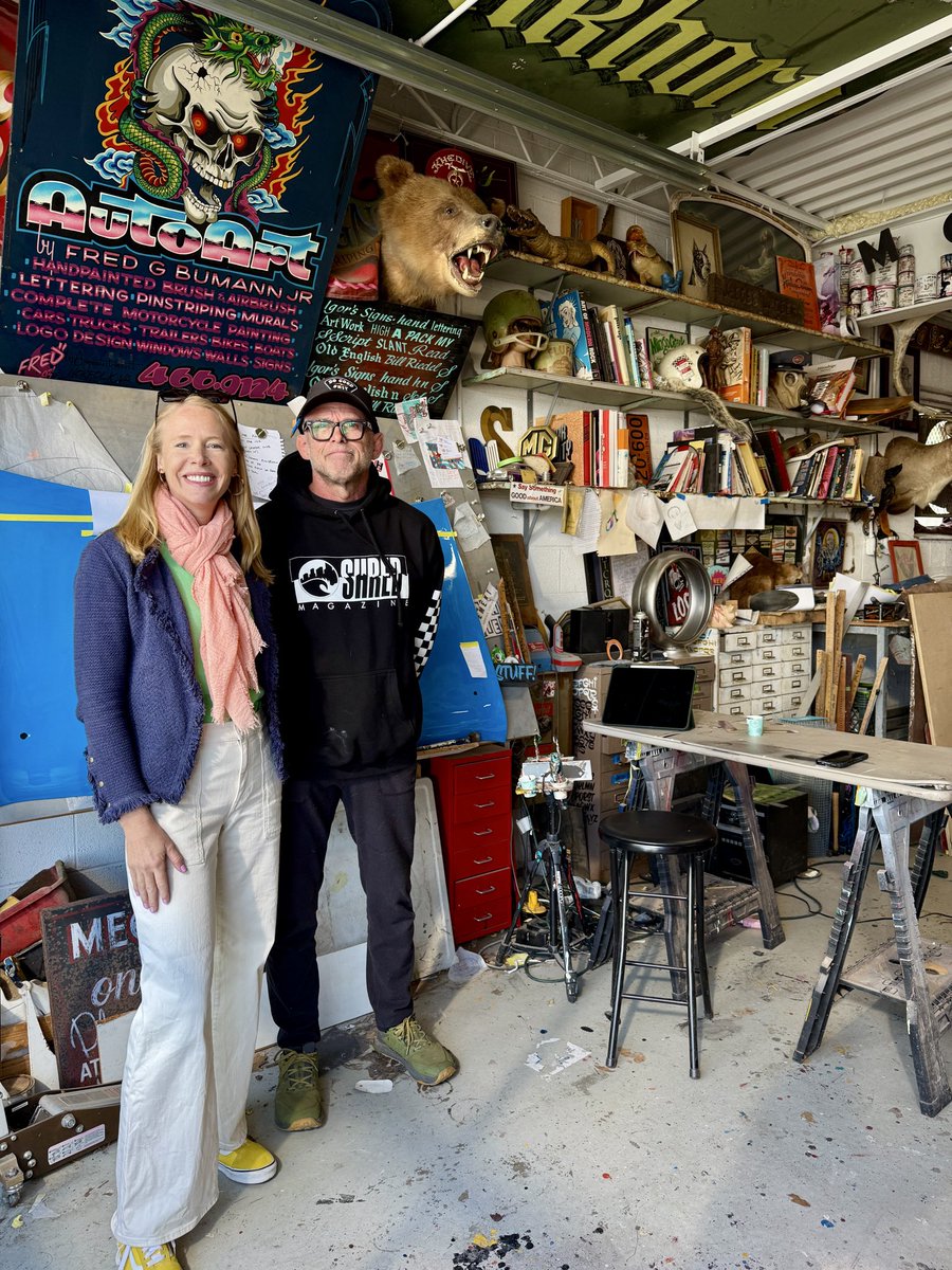 DarleyNewman's tweet image. Meeting the artists of ViBe Creative District  in #VirginiaBeach. Add this to your #vacation list for discovering truly unique local art 🖼️ food and coffee ☕️ 🥐 #VisitVaBeach #vabeachtwd  #travel