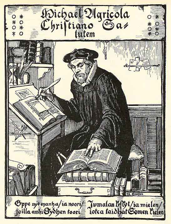 Celebrating the Day of Mikael Agricola (1510-1557), the father of the Finnish literary language.