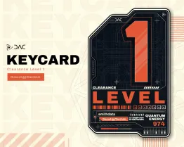 smithdixa's tweet photo. Cleared to enter the @DAC_chain Discord HQ

Grabbed my Keycard, with Clearance Level 01

Stacking Quantum Energy (974 QE) now!

What did you pull?

https://t.co/DM9WaRpbzG https://t.co/Xg7DptRipK