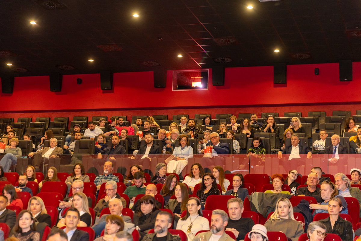 le_Pav_'s tweet photo. “The Embassy of 🇲🇪 in 🇦🇱 hosted a premiere of Obraz/Nderi by award-winning Montenegrin director Nikola Vukčević. Grateful to @mdukaj1 and @ditmirbushati for their presence. Humanity can endure even the harshest times. It’s only a question of the price we are willing to pay https://t.co/rTZmAwq4v0