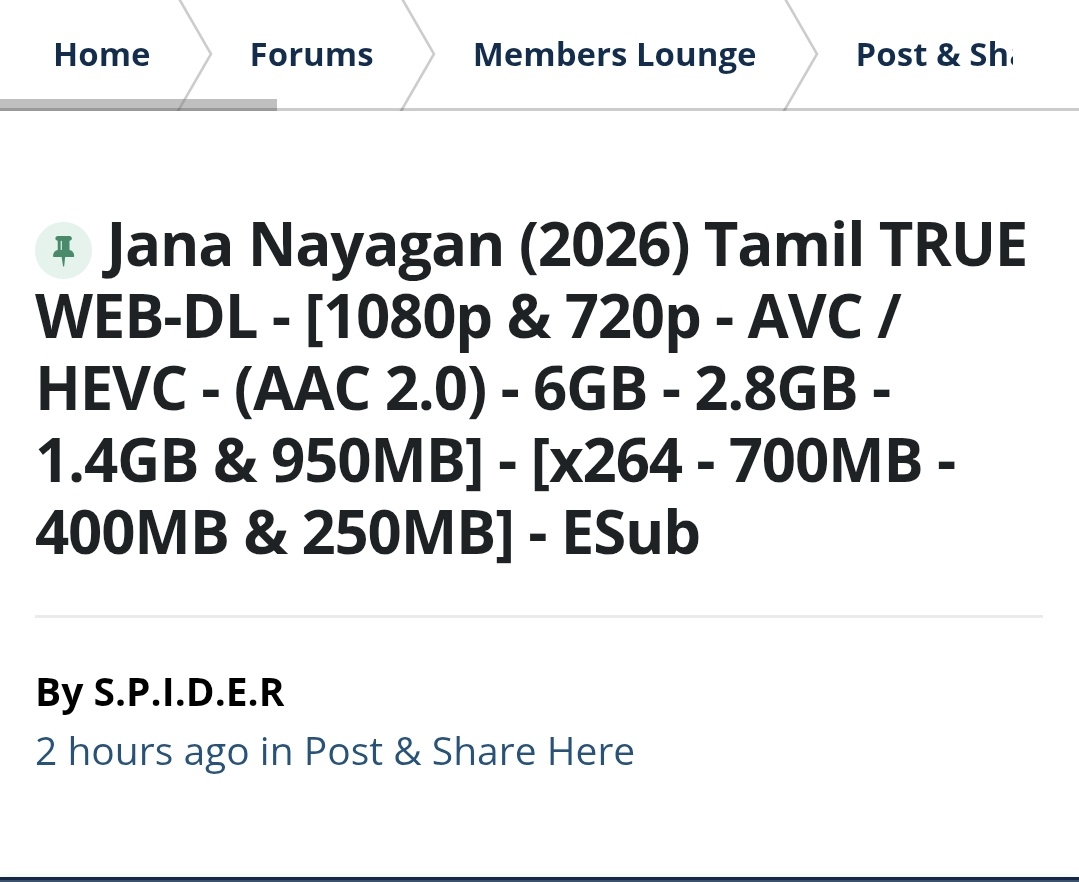 Flashh__45's tweet image. 100% Confirmed The #Jananayagan Movie was Leaked by Jagadish &amp;amp; Co 

Full movie leaked on online