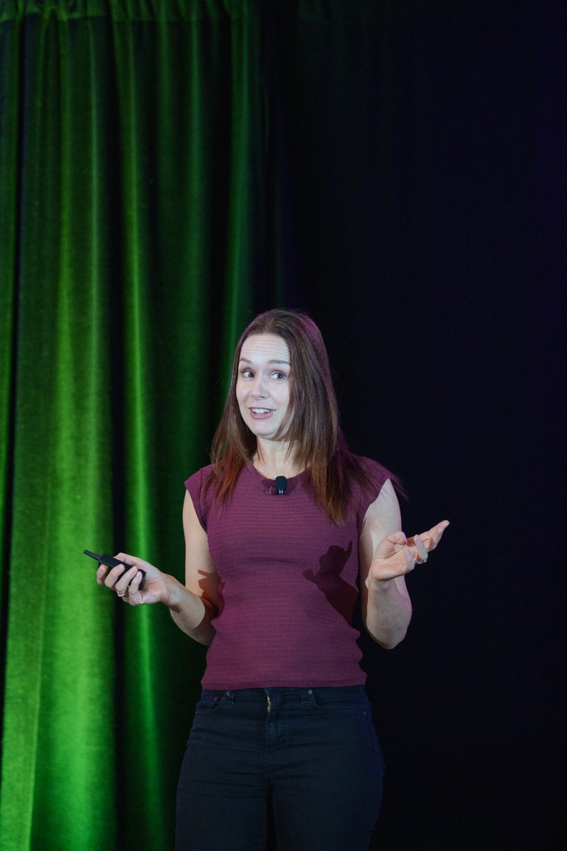 Press__Conf's tweet photo. @KatieKeithBarn2 opened the sessions at #PressConf2026 with a talk that hit home: honest, practical, and deeply personal. Or as she called it, "Life as the business plan".

💡A reminder that the way we build our businesses should reflect the lives we actually want to live.

#PressConf #WordPress #WPcommunity