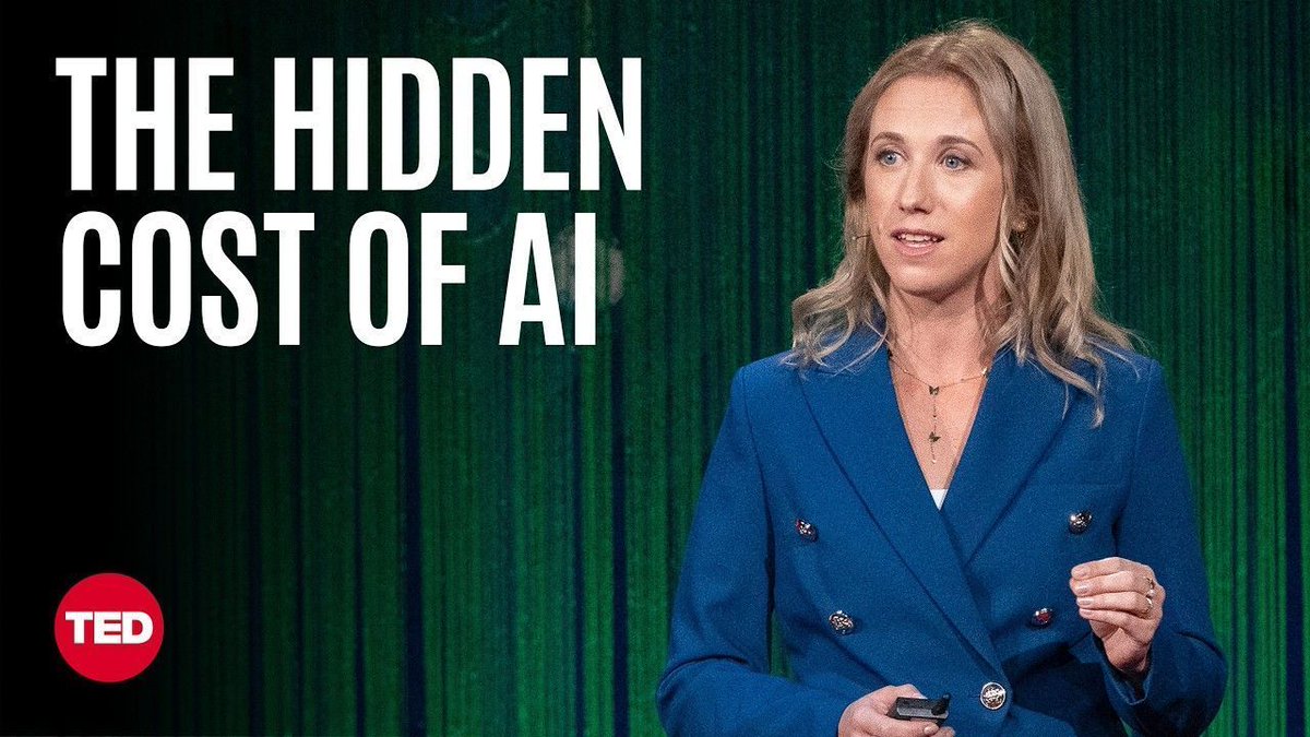 ipfconline1's tweet image. We’re Doing #AI All Wrong. Here’s How to Get It Right | Sasha Luccioni [@SashaMTL]| TED 

buff.ly/r7euOmZ @TEDTalks
#MachineLearning #Sustainability
Cc @Nicochan33 @RLDI_Lamy @BroadenView