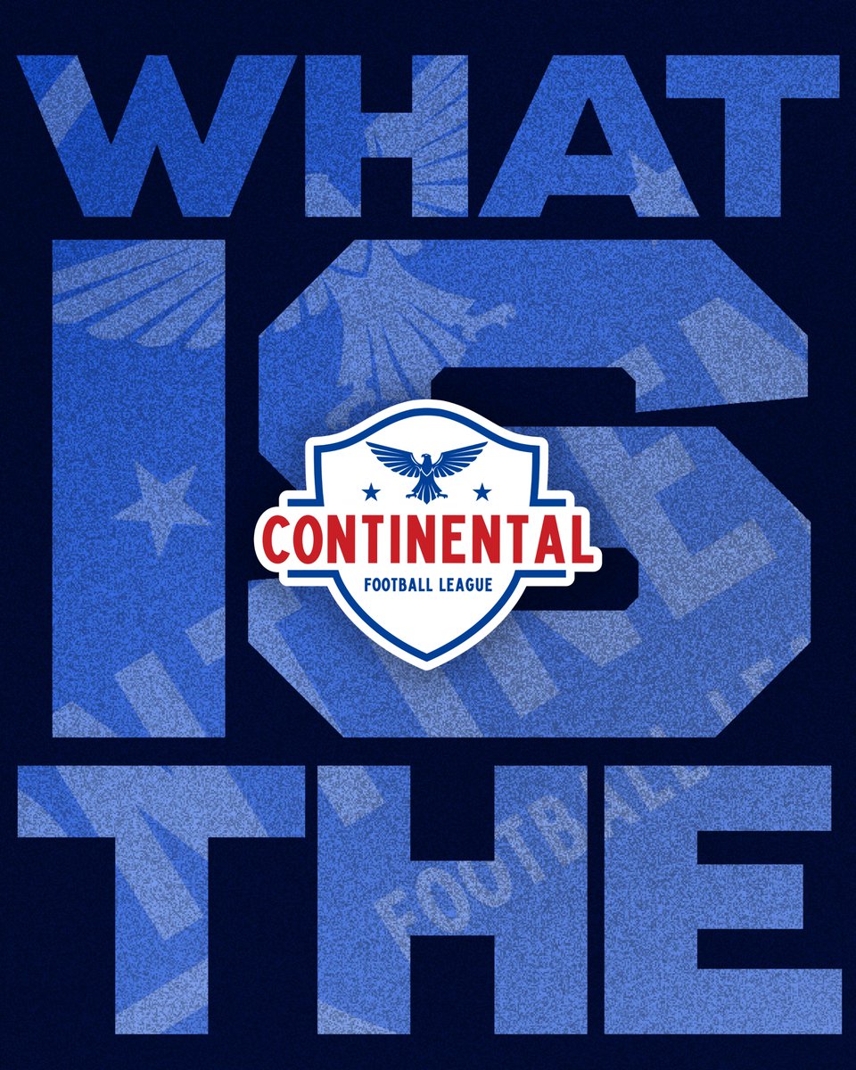 Continental Football League tweet media