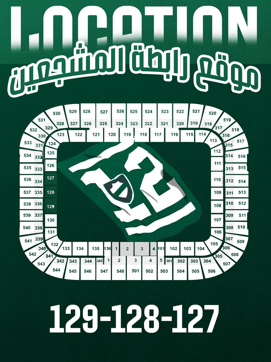 المدرج الأول tweet media