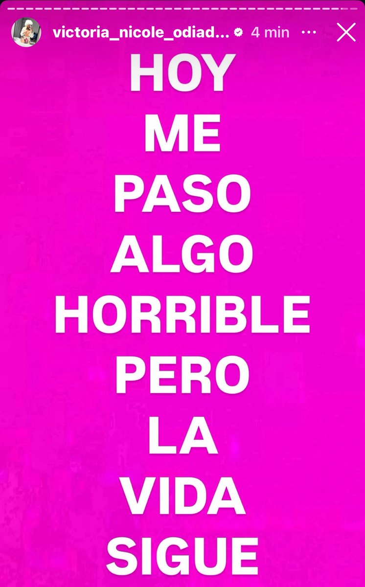 archivo victoria nicole odiada tweet media